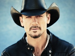 Tim McGraw's new album is called Two Lanes to Freedom.
