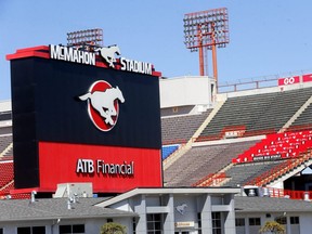 McMahon Stadium will remain empty in Calgary as the CFL cancelled the 2020 season on Monday, Aug. 17, 2020.