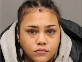 Oleesiea Langdon, 24, of Toronto, is charged with second-degree murder for the deadly stabbing of Tara Morton, 41, at Sherbourne and Dundas Sts. on Wednesday, Aug. 26, 2020.