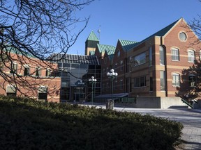 Exterior of the Peel District School Board   on Wednesday January 28, 2015.