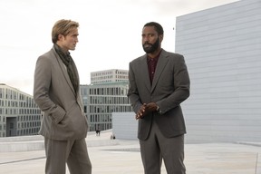 Robert Pattinson and John David Washington in Warner Bros. Pictures’ action epic Tenet, a Warner Bros. Pictures release.
