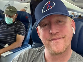 Ex-Navy Seal Robert O’Neill posted a picture of himself aboard a Delta flight not wearing a mask. He has now been banned by Delta.