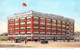 Ford of Canada's Toronto assembly plant was located at the northwest corner of Christie and Dupont Sts. as depicted in this color postcard. Some readers may remember it after the building became home to Planters Peanuts. Still there today, the impressive structure now houses a variety of businesses.