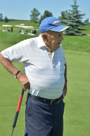 Gordon de Laat is shown at Mayfield Golf Club in Caledon East, Ont., in an undated photo. Gordon de Laat, who established Mayfield Golf Club, died in 2017.