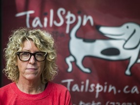 Deidre Howard, owner of Tailspin Dog Spa, is pictured on Sept. 14, 2020.