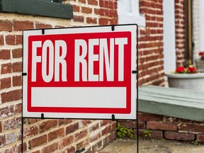 File photo of a For Rent sign.