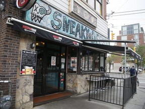 Sneaky Dees at College and Bathurst Sts. on Monday September 7, 2020.