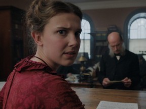 Millie Bobby Brown stars as Sherlock's kid sister Enola Holmes in a new Netflix movie.