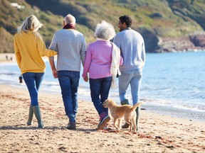 People over the age of 55 may start to have difficulty walking and talking at the same time, according to a study..