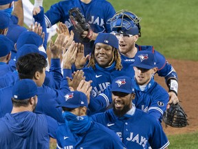The Blue Jays have booked their spot in the post-season, but in any other year they likely would have been cleaning out their lockers, writes Steve Simmons.