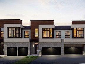 Lookout on the Knoll, a townhouse development in Richmond Hill by Acorn Developments, won the People’s Choice Award in the 40th annual BILD Awards. SUPPLIED