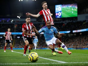 Raheem Sterling and Manchester City, here facing Sheffield United, had no problem scoring goals last season. It was turning that firepower into more wins that the Sky Blues will be looking to rectify this season.