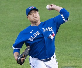 In a contentious move, the Blue Jays’ $80-million ace, Hyun-Jin Ryu, will be rested and ready for Game 2 at Tropicana Field. USA TODAY SPORTS