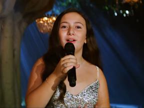 Roberta Battaglia performs on Americas Got Talent on Sept. 23, 2020.