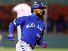 Teoscar Hernandez of the Blue Jays will miss significant time with an apparent rib injury.