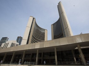 Toronto City Hall,  on July 8, 2019.