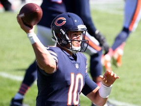Even Bears QB Mitchell Trubisky might be a fantasy-relevant quarterback this week. USA TODAY