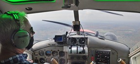 Lake Country Airways pilot Jonathan Sadowski has been flying planes for 32 years. IAN SHANTZ/TORONTO SUN