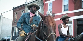 Idris Elba and Caleb McLaughlin star in Concrete Cowboy.