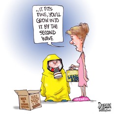 Tim Dolighan cartoon.