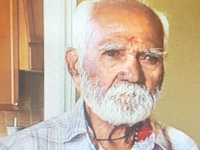 Chandulal Gandhi, who went missing Sept. 15 from his Rexdale home, was found dead Sunday in Brampton.