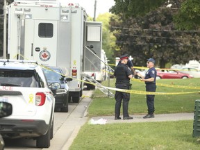 Durham Regional Police responded to a home on Parklane Ave. in Oshawa after five family members were found inside shot to death on Friday, Sept. 4, 2020.