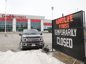 Goodlife Fitness clubs across Canada have been closed until further notice due to the COVID-19 pandemic.