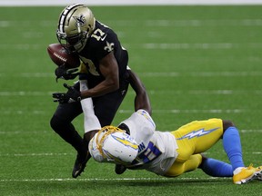 Emmanuel Sanders of the New Orleans Saints tested positive for coronavirus this week.