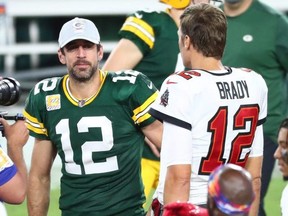 The brain trusts at Fox Sports knew they had a marquee game with the Packers and Bucs, featuring two storied quarterbacks with Aaron Rodgers taking on Tom Brady. USA TODAY