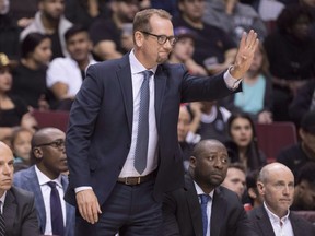 Raptors head coach Nick Nurse and former assistant coach Nate Bjorkgren have a history going back to 1993. Bjorkgren has joined the Pacers as their head coach.
