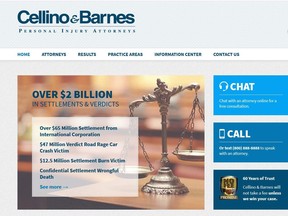 Image from the Cellino & and Barnes website