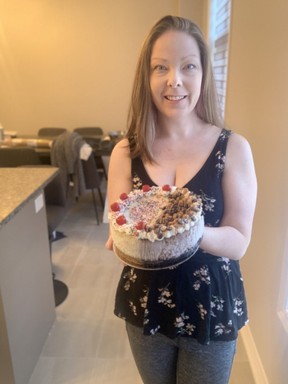 Carole Rix, 39, of Brooklin, Ont., began selling cheesecake to raise PTSD awareness after her brother, Chris, a paramedic in Peel Region for 20 years, committed suicide in 2017.