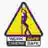 Work Safe Twerk Safe logo.