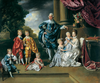 The “King Street man,” King George III, his wife Charlotte and a few of their 15 children.