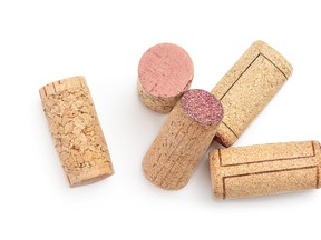 Wine corks.