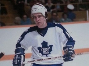 Paul Gardner with the Leafs, 1978-80.