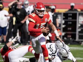 Offensive holding calls are way down in the NFL so far this season, part of the reason stars like Patrick Mahomes are piling up the points.