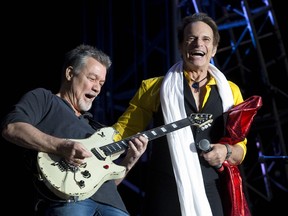 Eddie Van Halen and David Lee Roth rock the Western Fair District with Van Halen in London, Ontario on Wednesday Aug. 5, 2015.