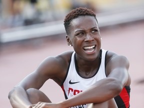 Canadian Kimberley Hyacinthe is training at York University for one last kick at the Olympics.