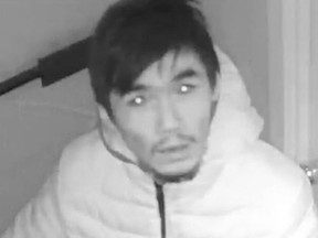 Jiefeng Liang, 24, is wanted by Toronto Police in connection to eight alleged knife-point robberies at various spas and massage parlours.