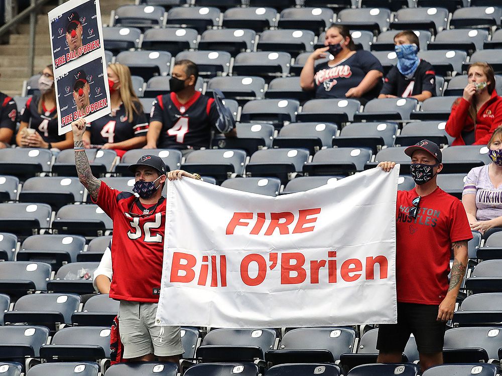 Houston Texans interim head coach Romeo Crennel looks on from the