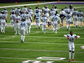 The league on Thursday announced that Sunday’s Pittsburgh Steelers at Tennessee Titans game is the first to be postponed — until later this season — because of a small but growing COVID-19 outbreak on the Titans. Getty Images