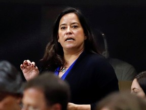 Former Canadian Justice Minister and current independent MP Jody Wilson-Raybould speaks in parliament during Question Period in Ottawa, Ontario, Canada February 18, 2020.