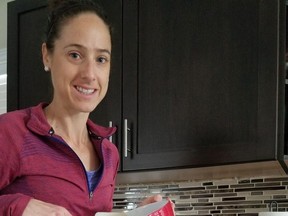 Canadian hurdler Noelle Montcalm has combined her dual passions of athletics and cooking into a project called Noelle’s Trek to Tokyo 2020NE, turning a dozen of her favourite healthy recipes into 50 copies each of a self-published culinary calendar and cookbook to raise money as she takes another shot at the Olympics.