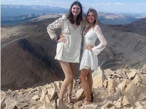Laura Ton (right) is pictured with an unidenfified woman in this Instagram post