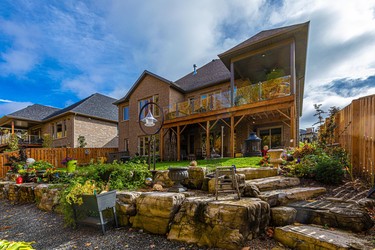 The deck of this custom home in Kingston, Ont. is westward-facing, making it an ideal venue to watch sunsets.