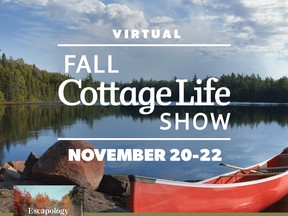 The Virtual Fall Cottage Life Show runs Friday Nov. 20, to Sunday Nov. 22. SUPPLIED
