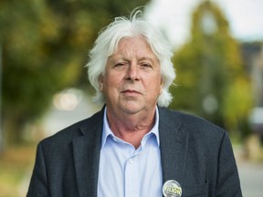 Toronto Councillor John Filion is pictured on Oct. 18, 2018, while campaigning for that year's municipal election.