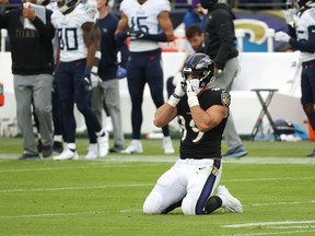 Ravens TE Mark Andrews was placed on the COVID/reserve list.