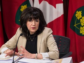 CP-Web. Ontario Auditor General Bonnie Lysyk speaks during a press conference at Queens Park after the release of her 2019 annual report in Toronto on Dec. 4, 2019.